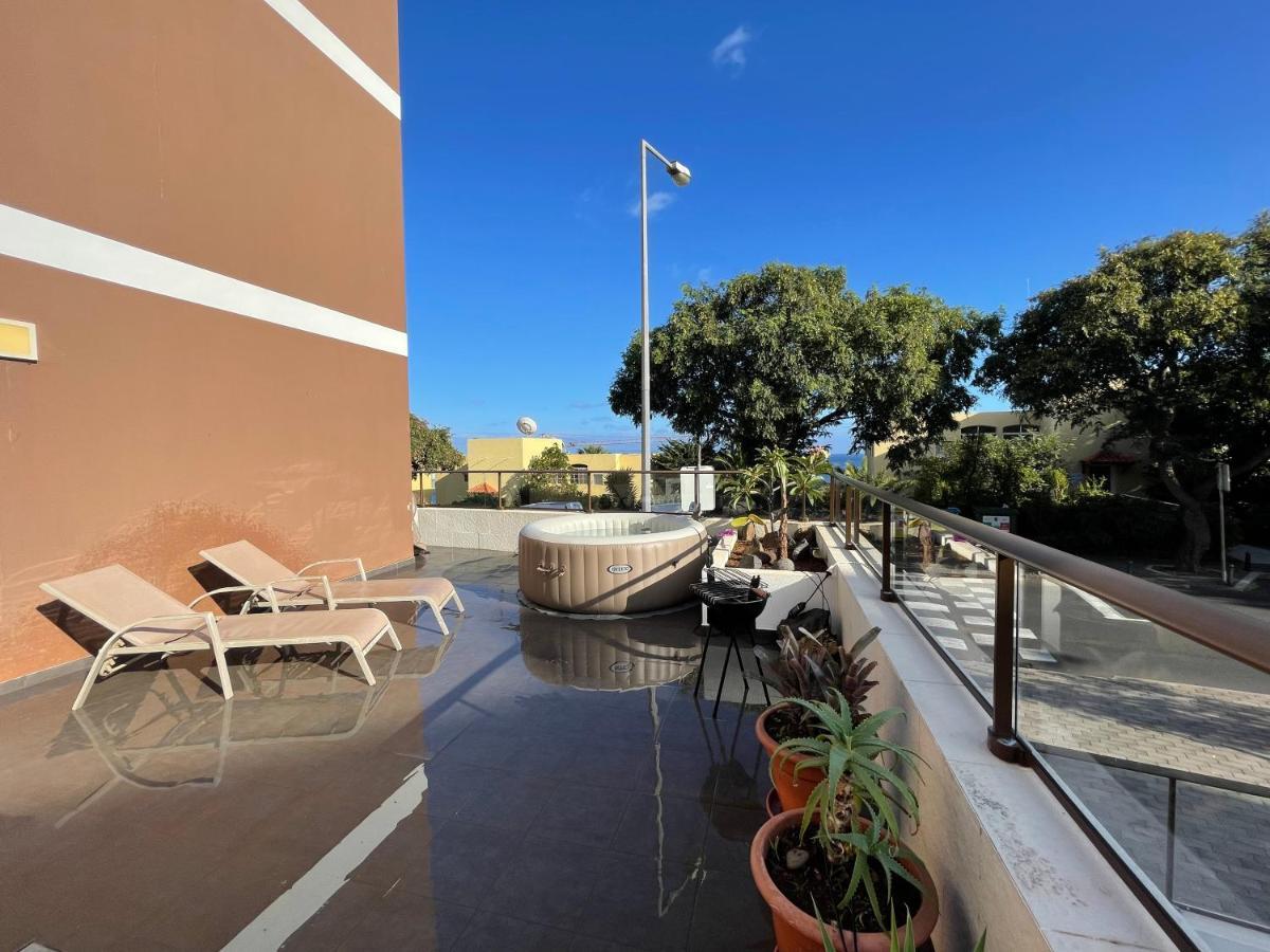 Terrace With Ocean View Apartment Caniço Exterior foto