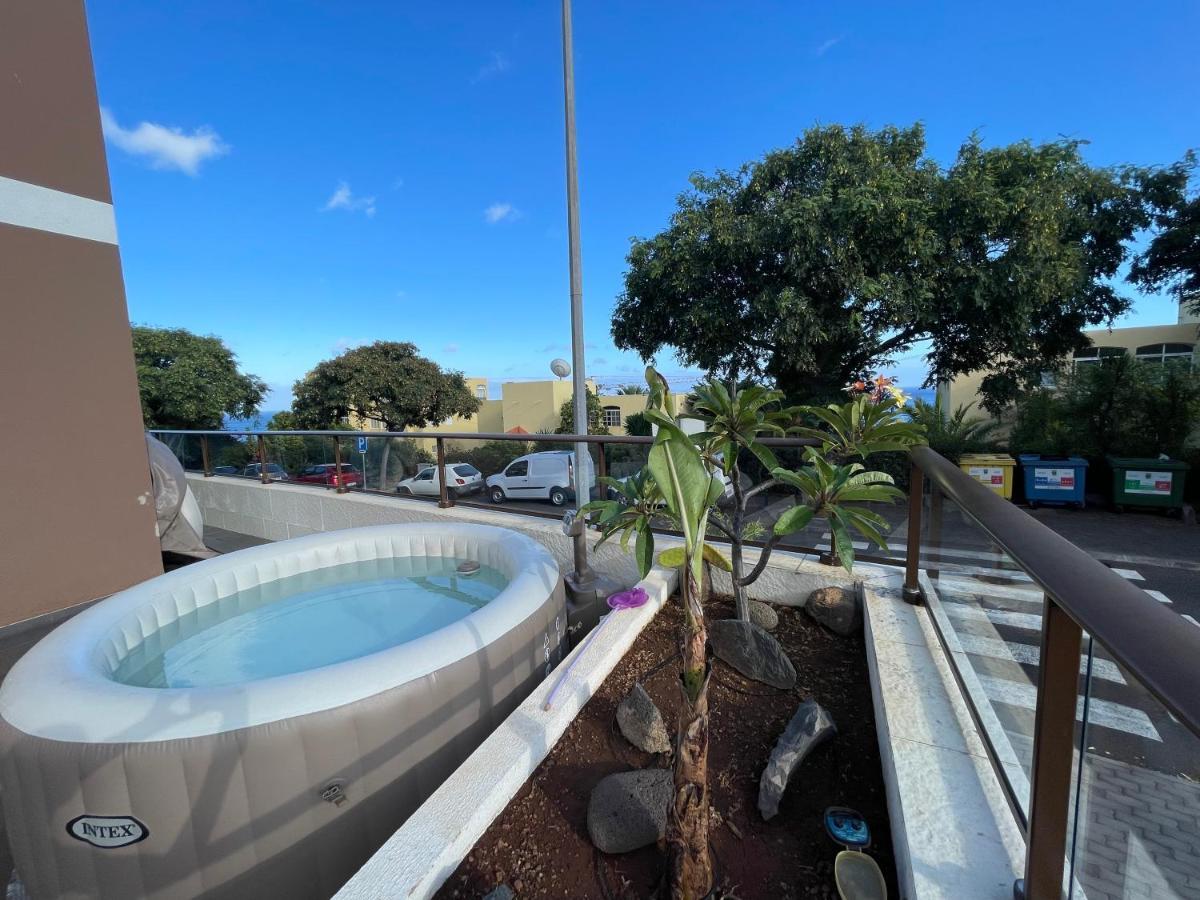 Terrace With Ocean View Apartment Caniço Exterior foto