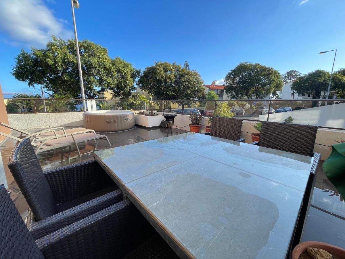 Terrace With Ocean View Apartment Caniço Exterior foto